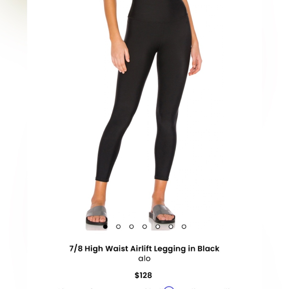 ALO Yoga Black High Waist Leggings